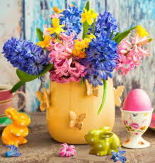 Easter Weekend Flowers Jigsaw Puzzle