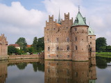 Desenhos de Egeskov Castle, Denmark Jigsaw Puzzle para colorir