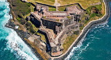 Desenhos de El Morro Fortress, Puerto Rico Jigsaw Puzzle para colorir