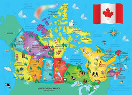 Explorers Canada Map Jigsaw Puzzle
