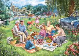 Family Picnic Jigsaw Puzzle