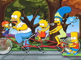 Desenhos de Family Simpsons Jigsaw Puzzle para colorir