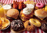 Desenhos de Fast Food – Burgers Fries Donuts Jigsaw Puzzle para colorir