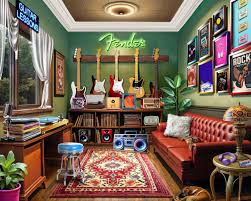 Fender Guitar Lessons Jigsaw Puzzle