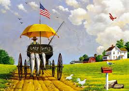 Fishing Trip Back Home – Charles Wysocki Puzzles Jigsaw