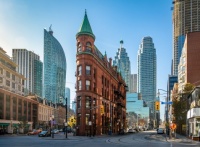 Desenhos de Flatiron Building, Toronto, Canada Jigsaw Puzzle para colorir