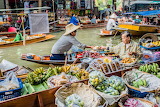 Desenhos de Floating Market Jigsaw Puzzle 2 para colorir