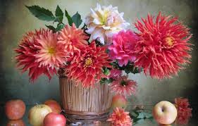 Flowers and Apples Jigsaw Puzzle
