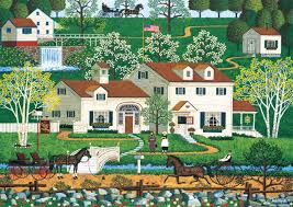 Gingernut Valley – Charles Wysocki Puzzles Jigsaw