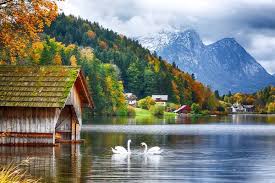 Grundlsee Lake, Liezen District of Styria, Austria Jigsaw Puzzle