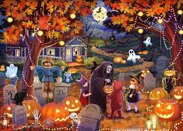 Halloween Trick or Treat Jigsaw Puzzle 2