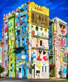 Desenhos de Happy Rizzi House Jigsaw Puzzle para colorir