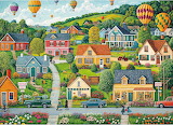 Happy Town Jigsaw Puzzle