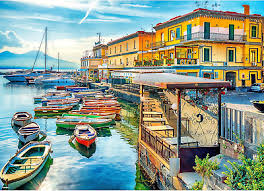 Harbor of Naples Italy Jigsaw Puzzle