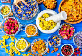 Herbs and Flowers Assortment Jigsaw Puzzle