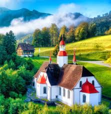 Hergiswald Church Jigsaw Puzzle
