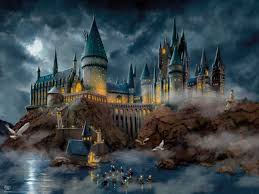 Desenhos de Hogwarts Castle – Thomas Kinkade Puzzles Jigsaw para colorir