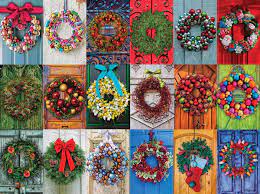 Holiday Wreaths Jigsaw Puzzle