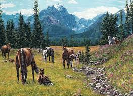 Horse Meadow Jigsaw Puzzle