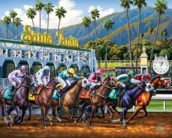 Horse Race Jigsaw Puzzle