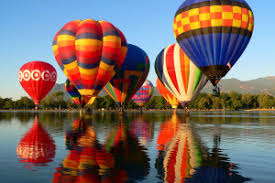 Desenhos de Hot Air Balloons Jigsaw Puzzle 3 para colorir