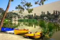 Huacachina lagoon, Ica Provence, Peru Jigsaw Puzzle