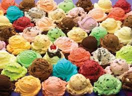 Desenhos de Ice Cream Flavours Jigsaw Puzzle para colorir