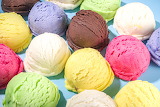 Desenhos de Ice Creams Ball Jigsaw Puzzle para colorir