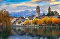 Desenhos de Interlaken, Switzerland Jigsaw Puzzle para colorir