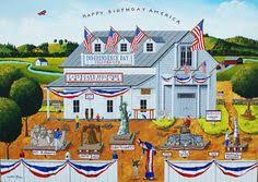 July 4th at Grange Hall Jigsaw Puzzle