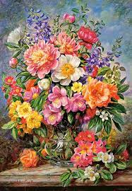 June Flowers in Radiance Jigsaw Puzzle