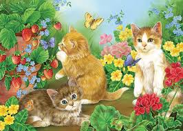 Kitten Playtime Jigsaw Puzzle