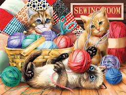 Kitties Fun Times Jigsaw Puzzle