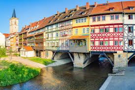 Krämerbrucke, Erfurt Jigsaw Puzzle