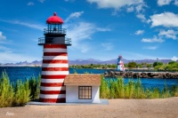 Lake Havasu City Lighthouses, Arizona, USA Jigsaw Puzzle