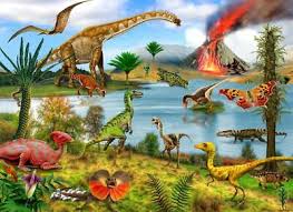Desenhos de Land of Dinosaurs Jigsaw Puzzle 2 para colorir