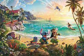 Lilo Stitch – Thomas Kinkade Puzzles Jigsaw