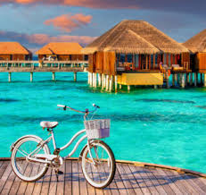 Desenhos de Maldives Vacation Jigsaw Puzzle para colorir
