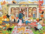 Desenhos de Manfred’s General Store Jigsaw Puzzle para colorir