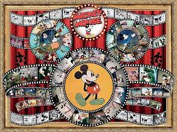 Disney Mickey and Minnie Mouse Movie Reel Jigsaw Puzzle