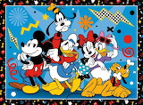 Desenhos de Mickey, Minnie and Friends Jigsaw Puzzle para colorir