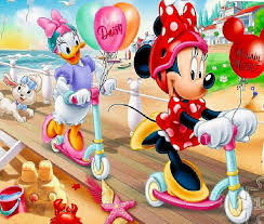 Minnie and Daisy Disney Cartoon Jigsaw Puzzle
