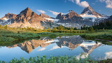 Desenhos de Mont Assiniboine, Canada Jigsaw Puzzle para colorir