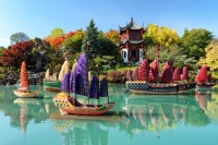 Desenhos de Montreal Botanical Garden, Quebec, Canada Jigsaw Puzzle para colorir