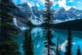 Desenhos de Moraine Lake – Banff National Park Jigsaw Puzzle para colorir