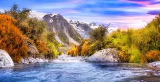 Desenhos de Mount Cook Jigsaw Puzzle para colorir