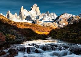 Desenhos de Mount Fitz Roy, Patagonia Jigsaw Puzzle para colorir