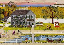 Nantucket Flower Shop Charles Wysocki Puzzles