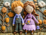 Needle Felt – Young Love Jigsaw Puzzle