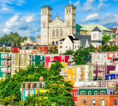 Desenhos de Newfoundland Architecture Jigsaw Puzzle para colorir